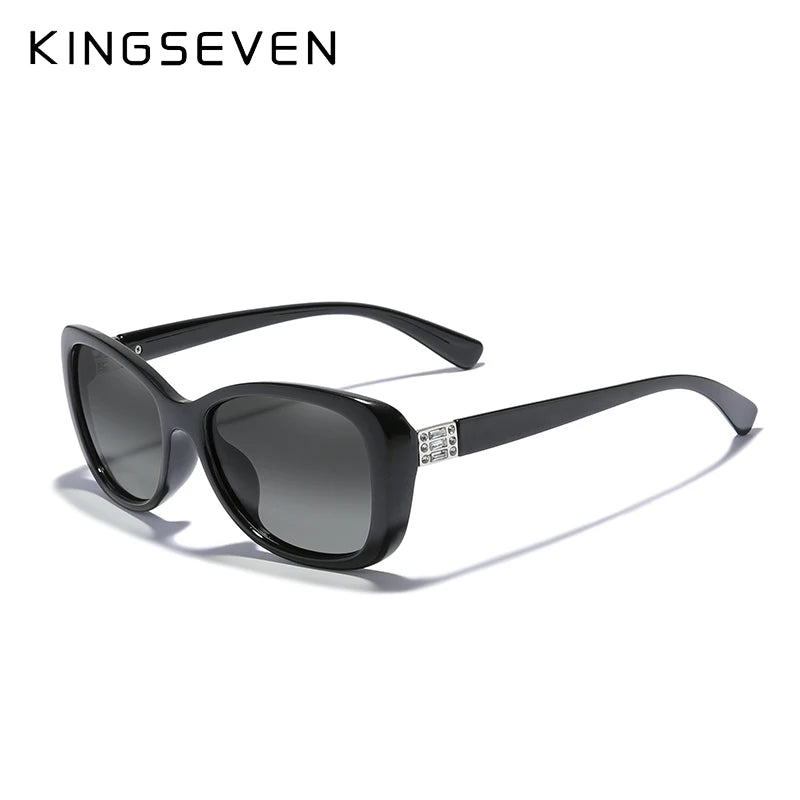 KINGSEVEN Young Style Women's Sunglasses Gradient Polarized Lens Luxury Design Ladies Elegant Lunette De Soleil Femme