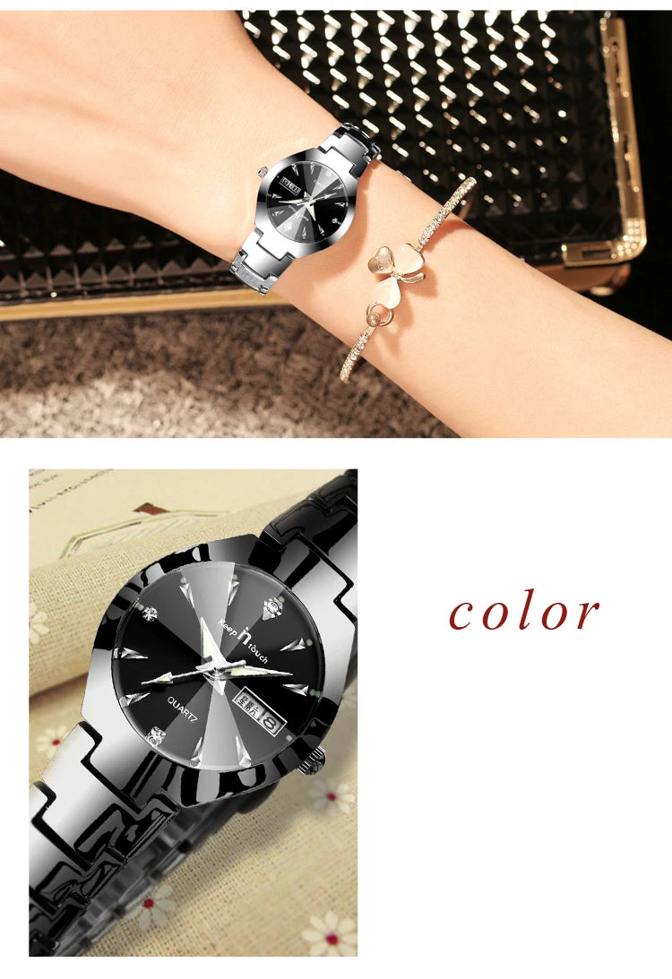 High Quality Watches Women Fashion Watch 2024 Luxury Brand Quartz Ladies Watch Small Dial Calendar Bracelet Watch Montre Femme