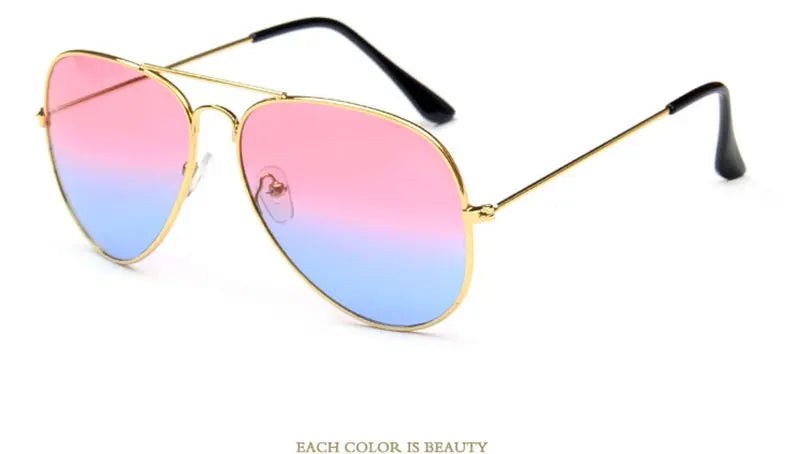 LeonLion 2023 Driving Gradient Sunglasses Women Alloy Mirror Glasses Lady Retro Metal Glasses Lunette De Soleil Femme UV400