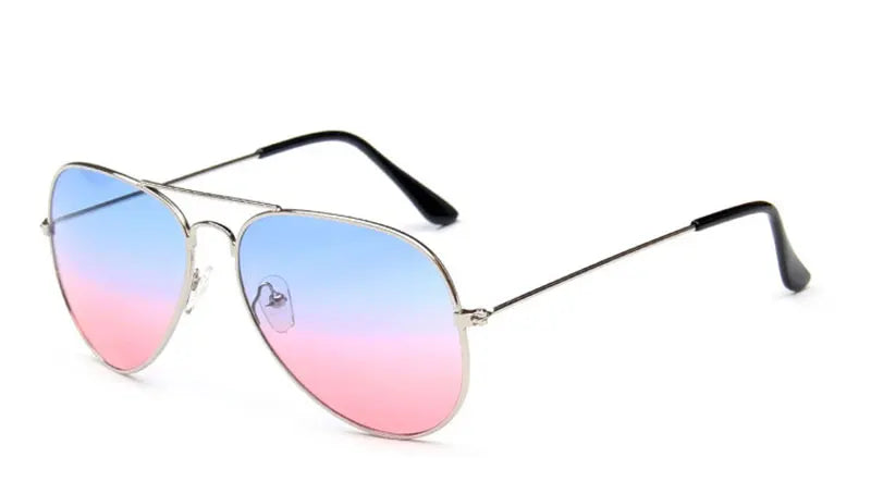 LeonLion 2023 Driving Gradient Sunglasses Women Alloy Mirror Glasses Lady Retro Metal Glasses Lunette De Soleil Femme UV400