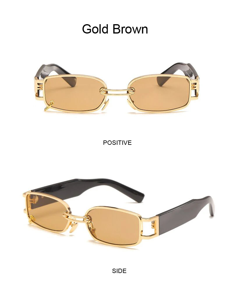 2021 Square Sunglasses Woman Luxury Brand Travel Small Rectangle Sun Glasses Female Fashion Retro Lunette De Soleil Femme